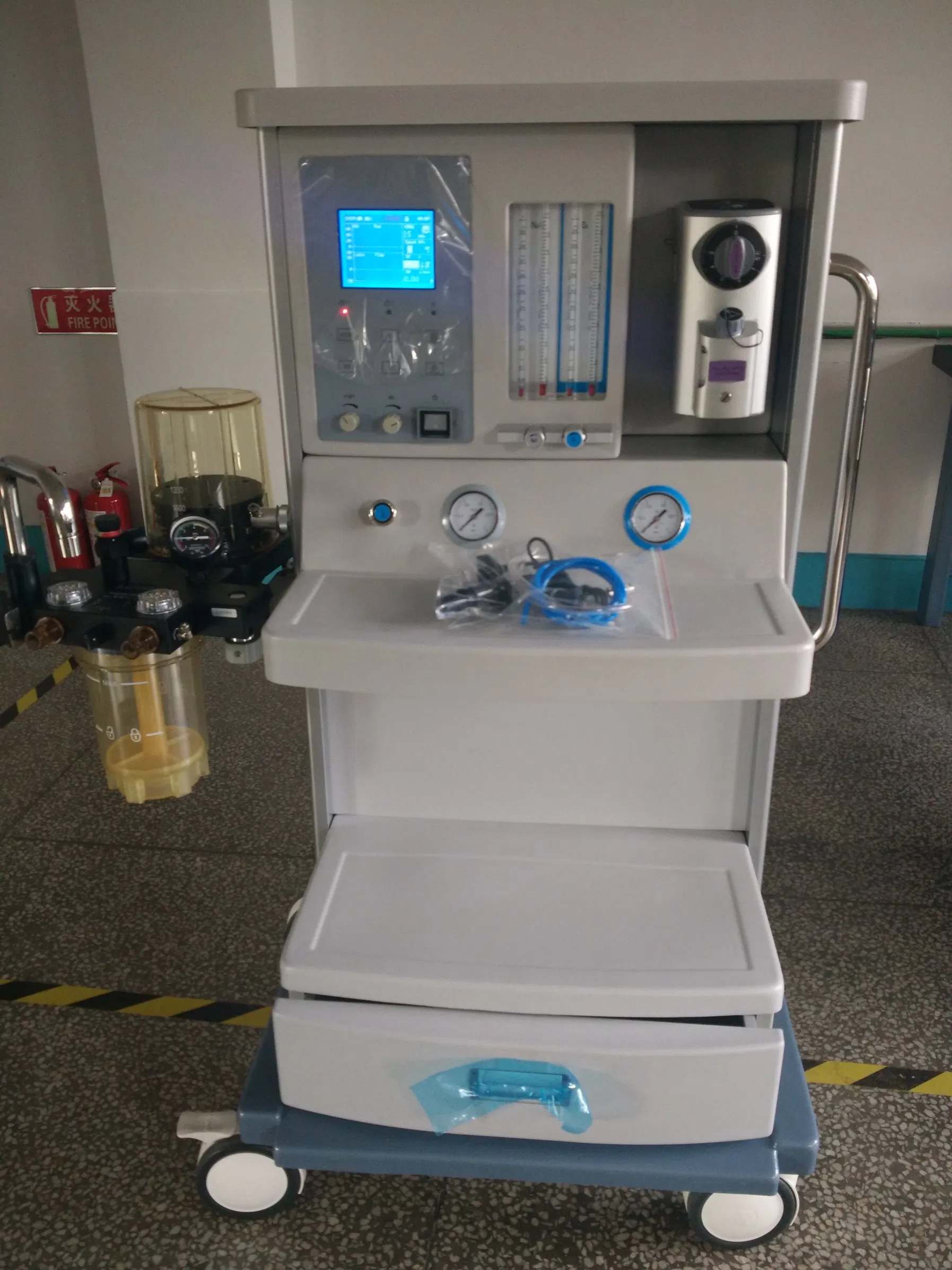 Ltsa12 Ranuras de vaporizar móvil para adultos y pediátricos, máquina de anestesia médica