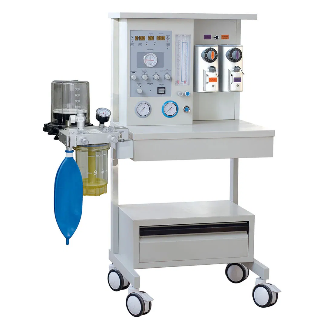 Suministro de fábrica de equipo médico carro de anestesia tipo UCI máquina de anestesia de gas