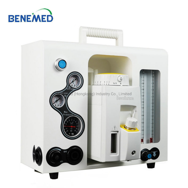 Clínica Veterinaria Equipos Veterinarios Máquina de Anestesia Portátil