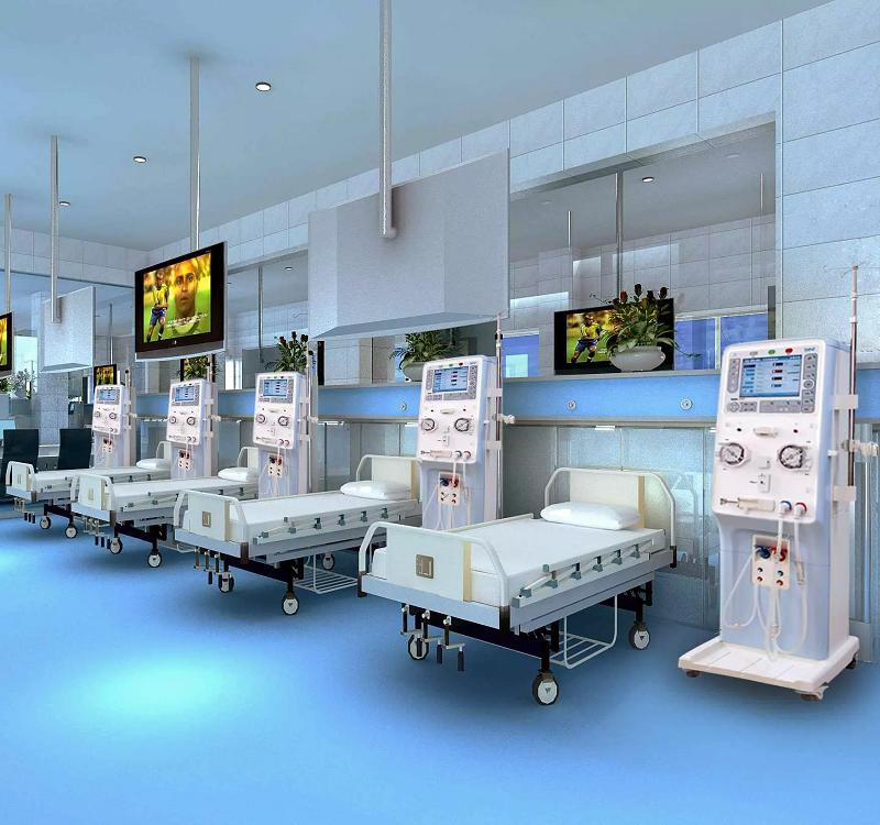 Dispositivo de diálisis sanguínea hospitalaria, analizador médico de riñón, máquina de hemodiálisis