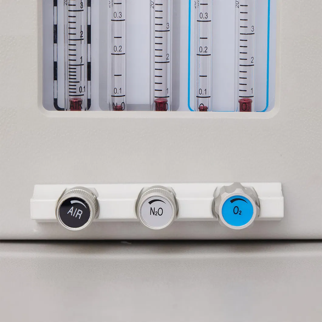 Mejor calidad máquina de anestesia equipo médico hospitalario sistema de anestesia para humanos