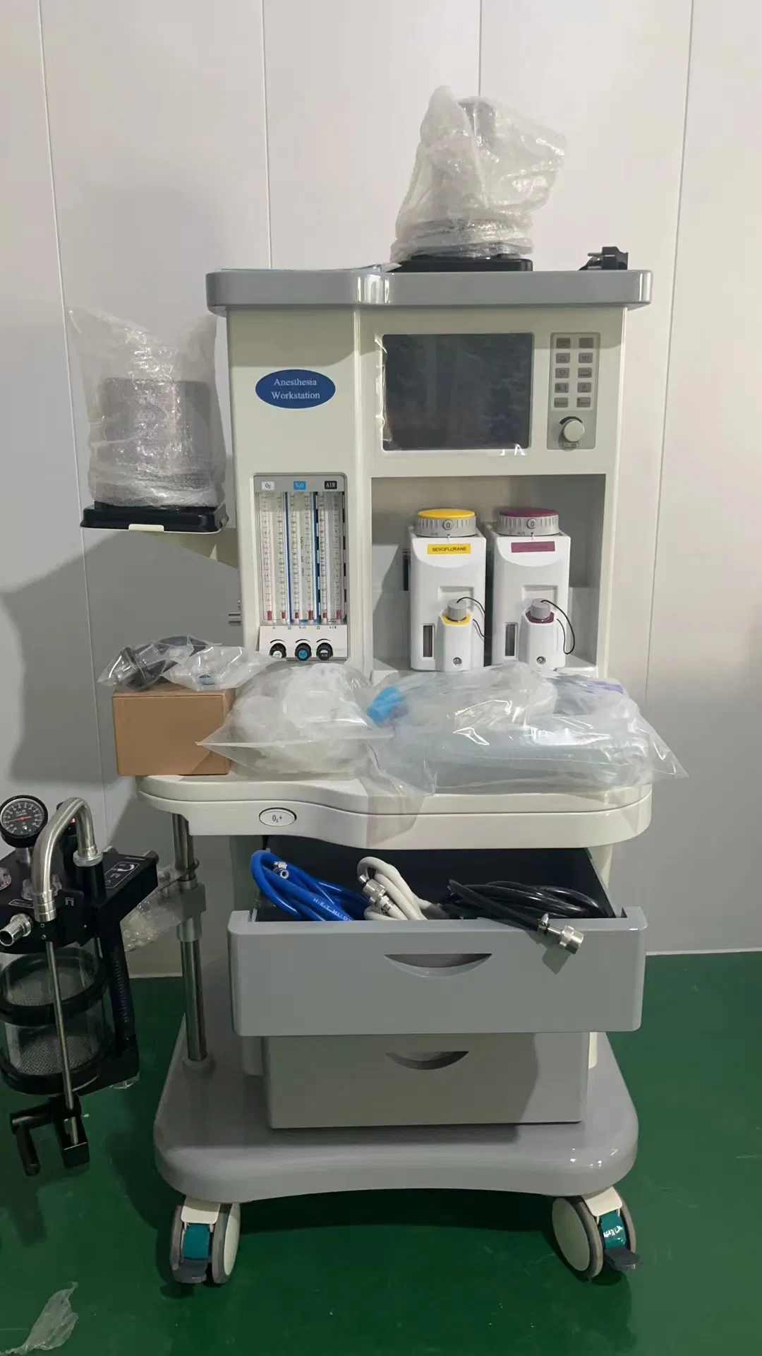 10.4 Sistema de Anestesia Hospitalaria con Pantalla TFT de Inch Diseño Integrado