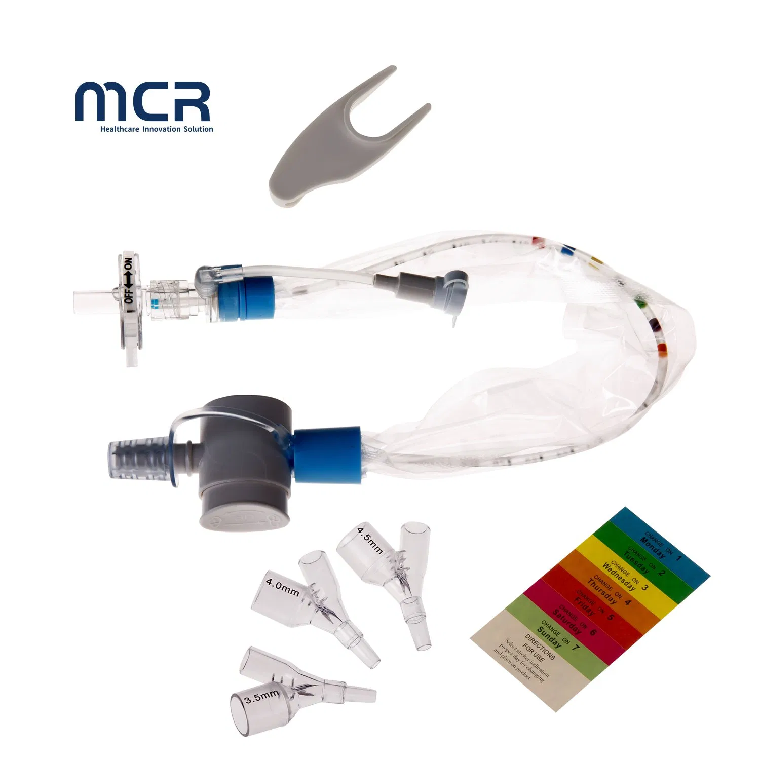 Adaptador Y del fabricante Suministros médicos Sistema de succión de ventilación cerrado para pediatría