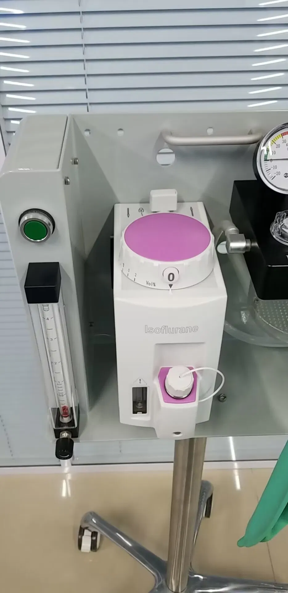 Equipo Veterinario Anestesia Isoflurano Máquina de Anestesia Veterinaria Portátil