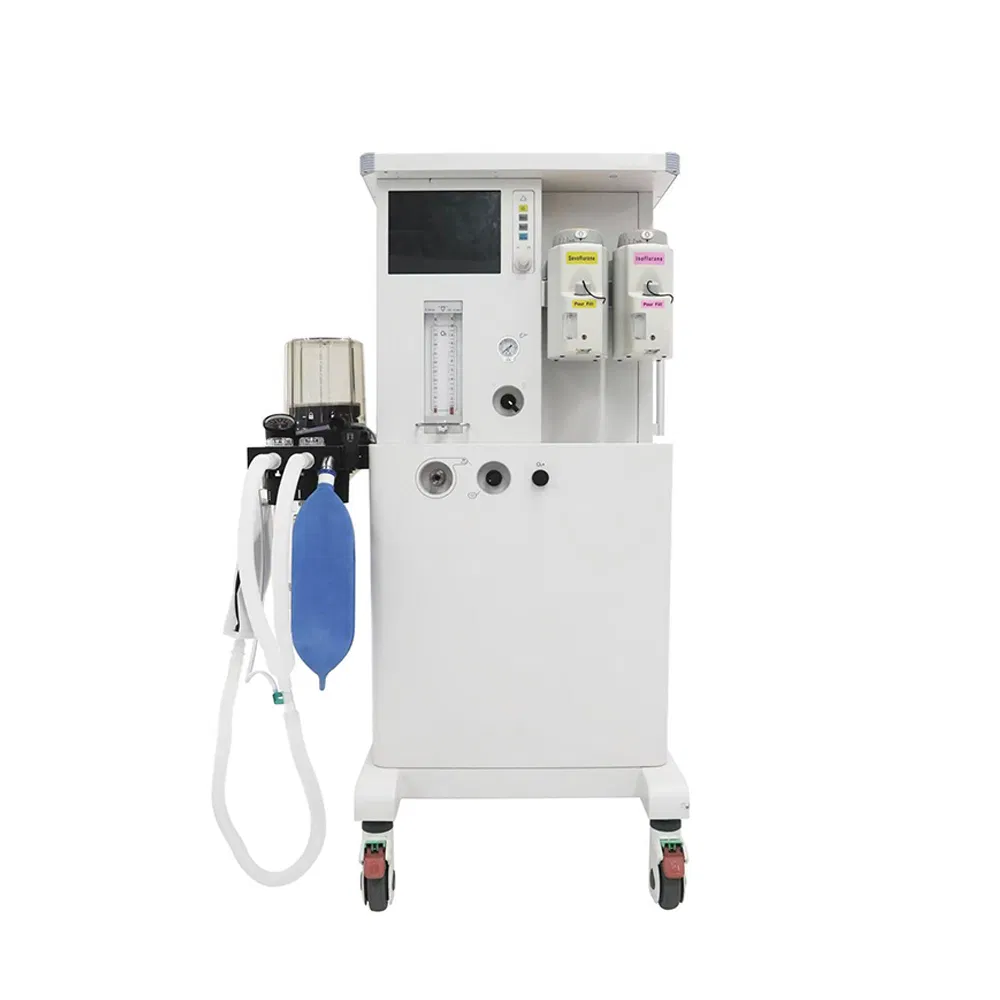 Precio de máquina de anestesia móvil para sala quirúrgica hospitalaria del departamento de anestesiología