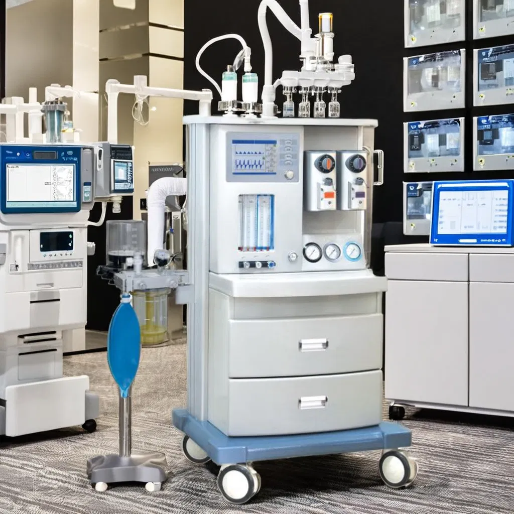 Máquina de Anestesia Confiable para Uso en Sala de Emergencias del Hospital Equipos de Operación
