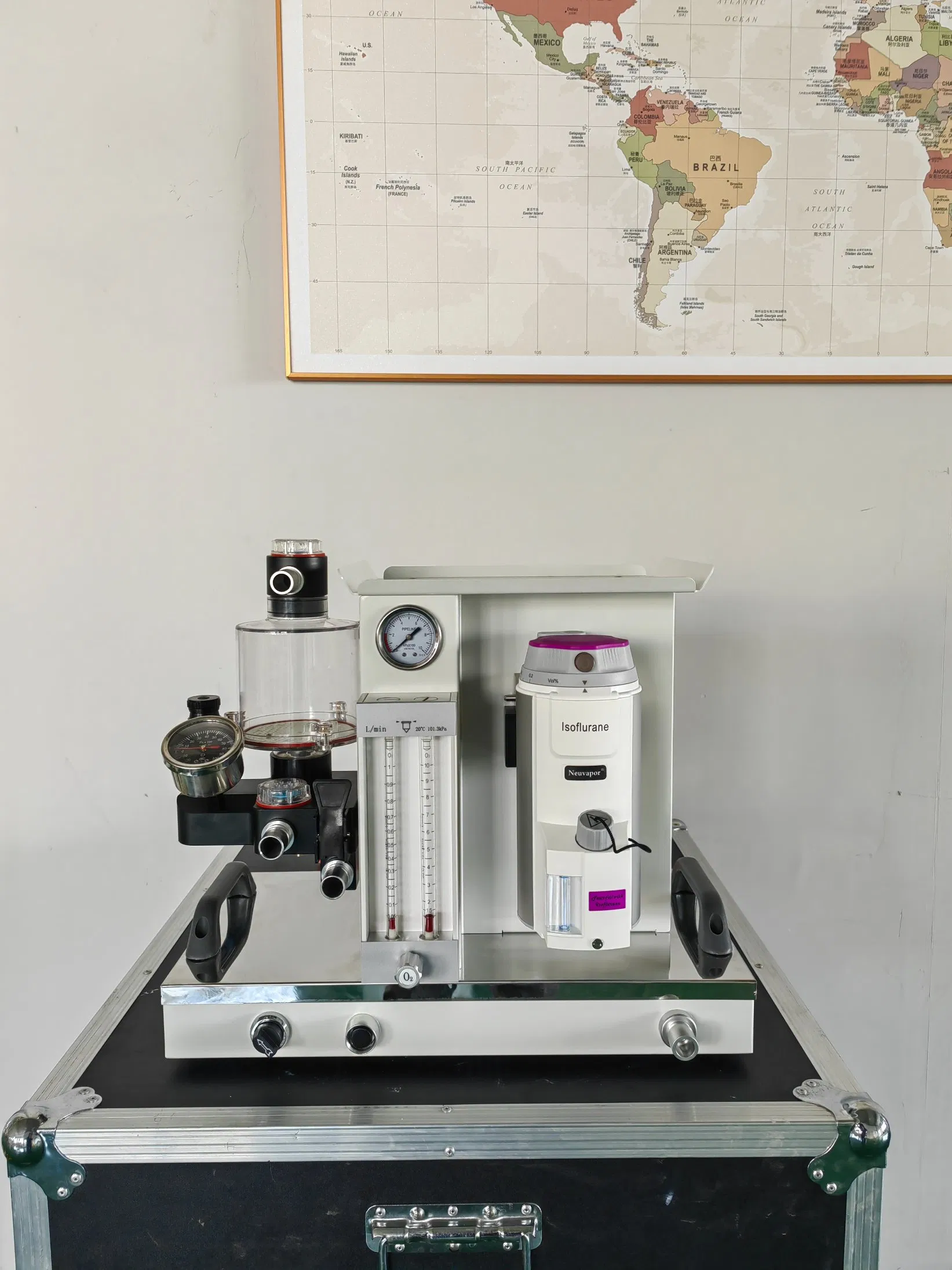 Máquina de Anestesia Móvil y Portátil para Tratamiento Médico Ambulatorio y Remoto