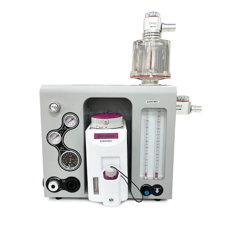Sy-We006-1 Máquina de Anestesia Veterinaria Equipos Médicos de ICU Animal de Emergencia