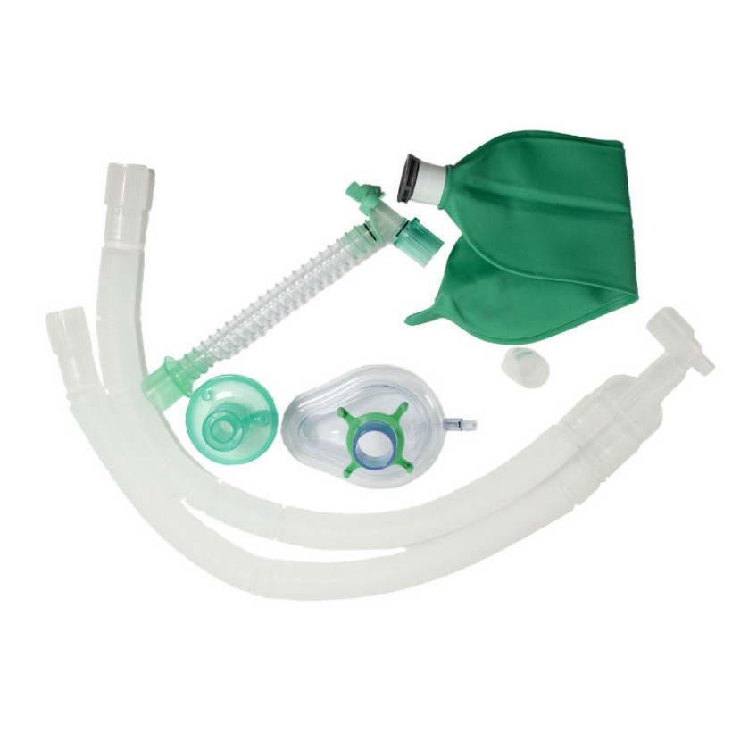 Circuito de respiración de anestesia desechable médica CE