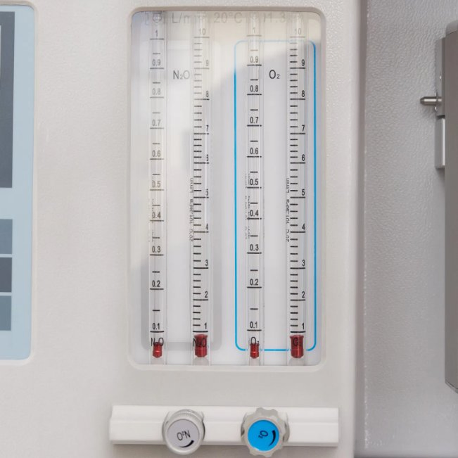 Máquina de Anestesia Compacta de Una Sola Lata para Eficiencia Pantalla LCD de la Máquina de Anestesia