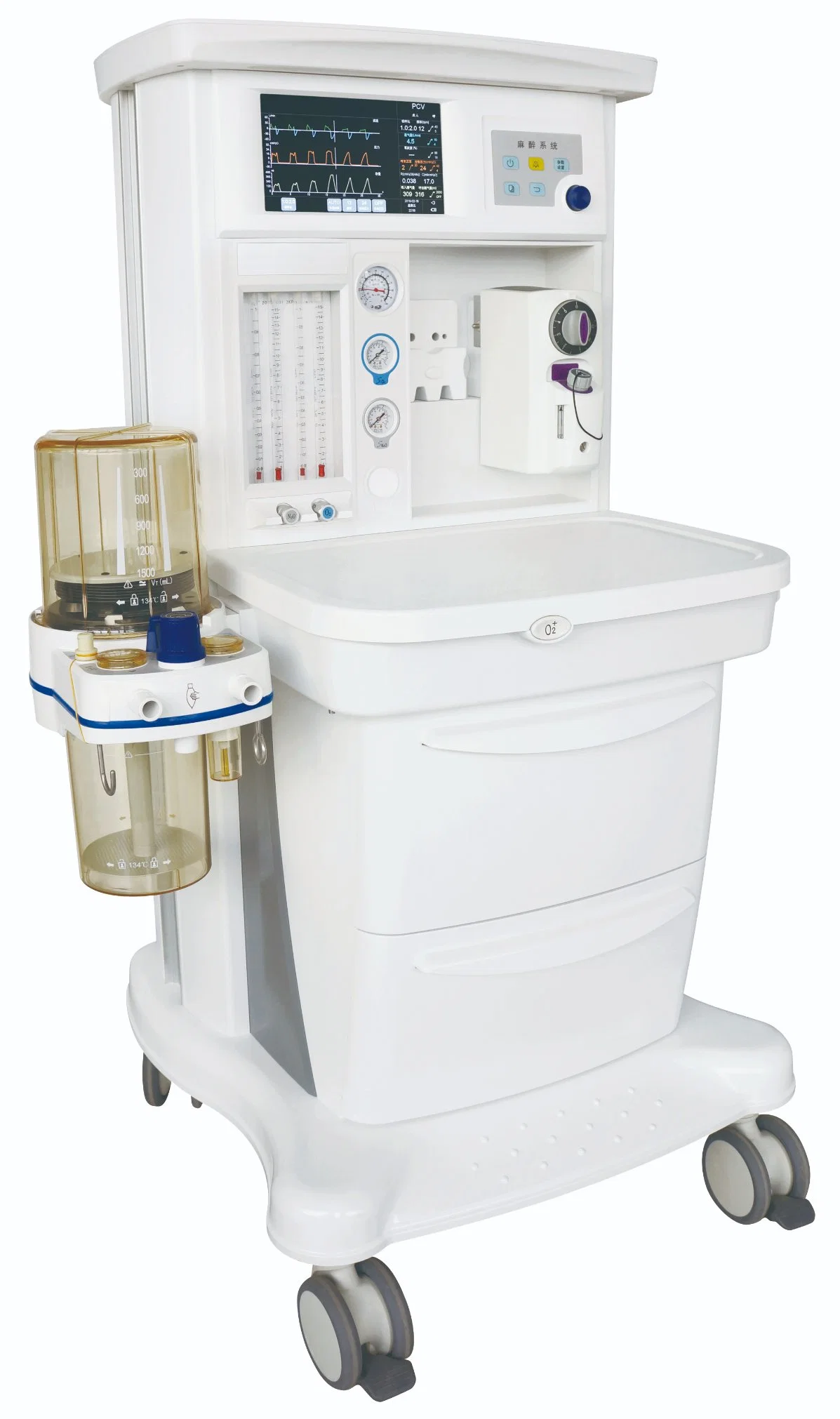 Medidor de flujo mecánico preciso Vaporizador Selectetec Máquina de anestesia (CWM-301C)