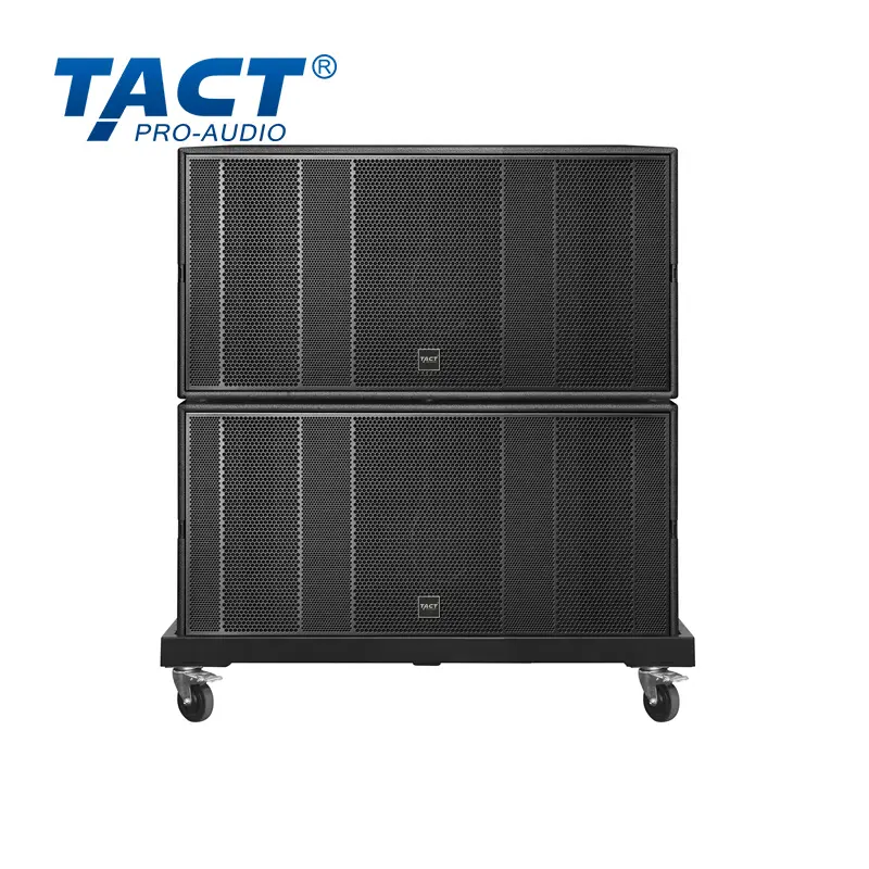 OEM China Factory Dual 18 Inch Subwoofer System - 1600W Speakers for DJ Concerts, Outdoor Events, Suppliers Manufacturer, Factory