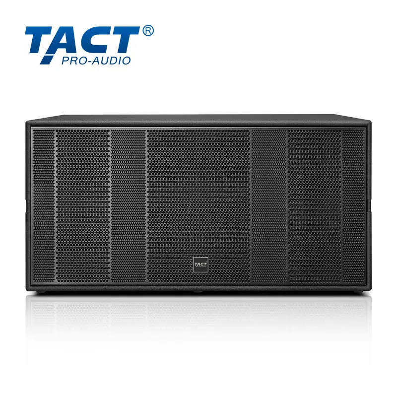 OEM China Factory Dual 18 Inch Subwoofer System - 1600W Speakers for DJ Concerts, Outdoor Events, Suppliers Manufacturer, Factory