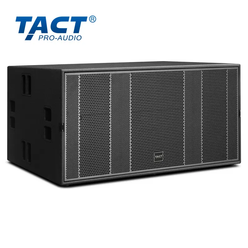 OEM China Factory Dual 18 Inch Subwoofer System - 1600W Speakers for DJ Concerts, Outdoor Events, Suppliers Manufacturer, Factory