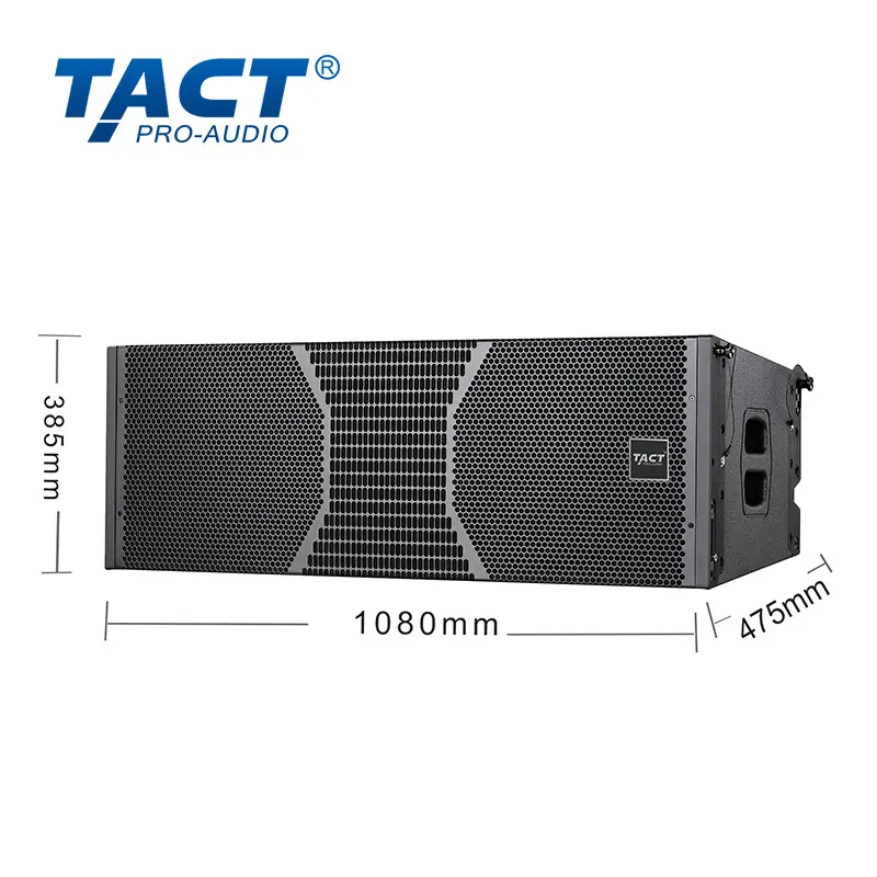 OEM Best Selling Active Dual 12 Inch Line Array Speakers Active Professional Sound System for Outdoor Factory, Exporter