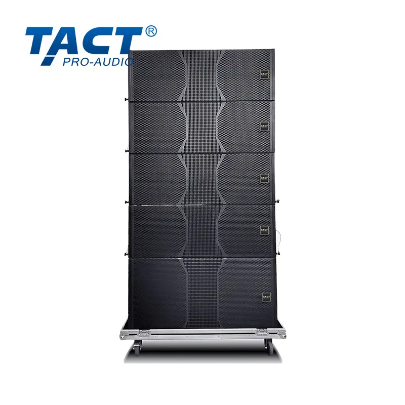 OEM Best Selling Active Dual 12 Inch Line Array Speakers Active Professional Sound System for Outdoor Factory, Exporter