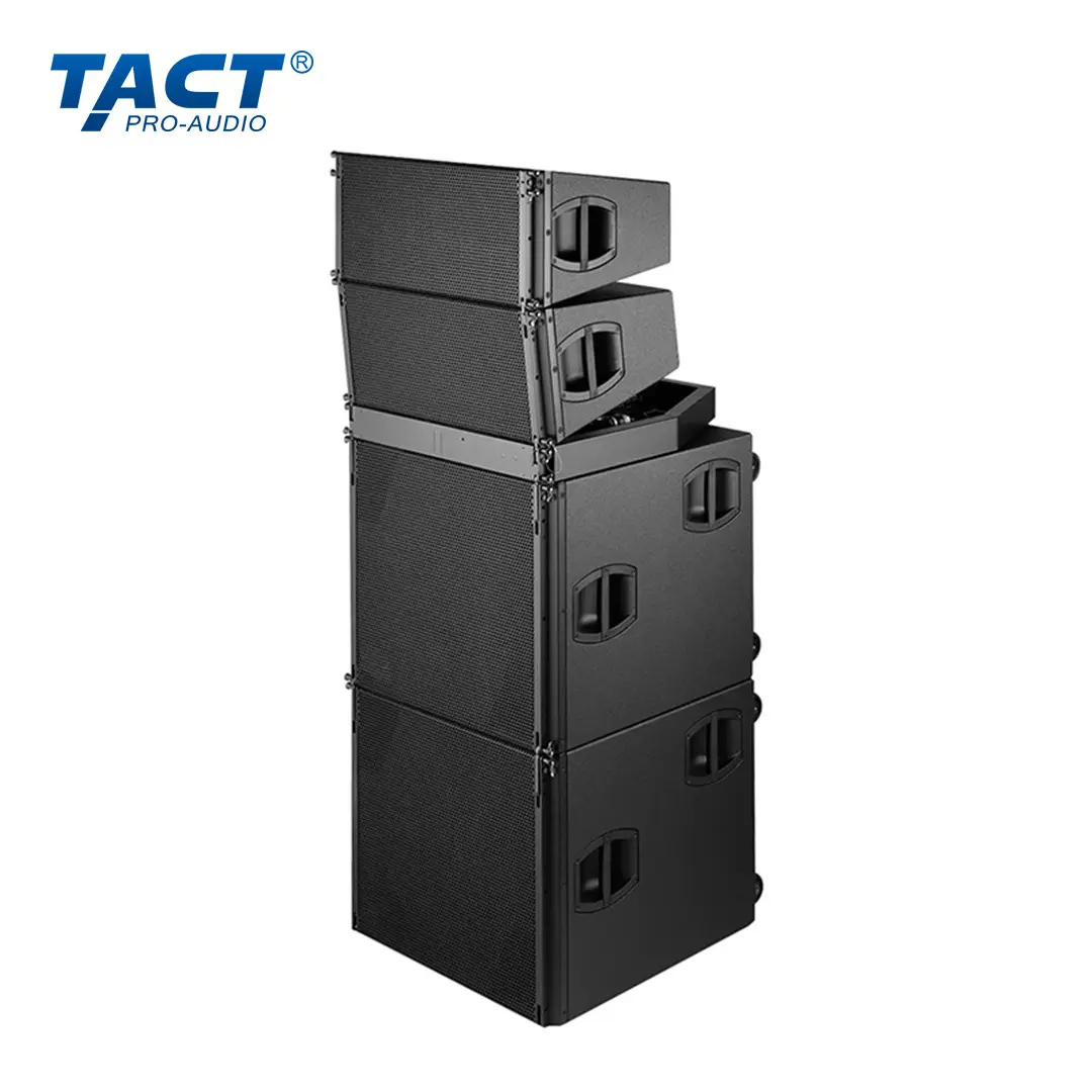OEM China Suppliers Factory Powered Dual 10 Inch Active Line Array System for Professional Audio Events and Stages Factory, Exporter
