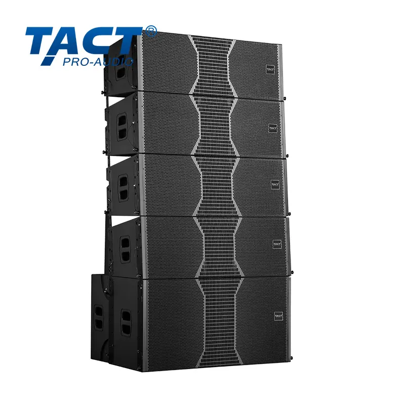 OEM Best Selling Active Dual 12 Inch Line Array Speakers Active Professional Sound System for Outdoor Factory, Exporter