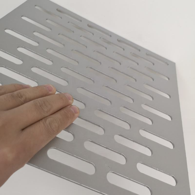 Aluminum Stainless Steel_Slotted_Hole_Perforated Metal Sheet