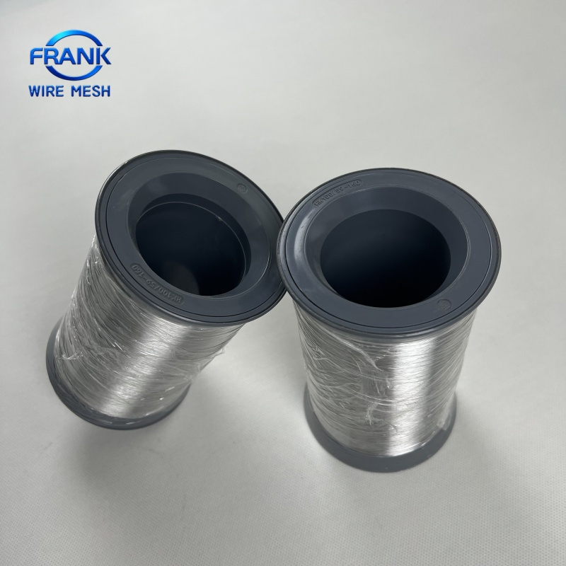 China Manufacturer 0.018mm 0.04mm 0.05mm AISI Ss 304 316 Filament Metallic Yarn Stainless Steel Micro Scourer Wire for Cut-Resistant Gloves/Industrial Use