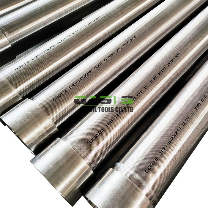 Stainless Steel 316L Seamless Pipe/Tube with Male-Female Thread for Deep Well Drilling