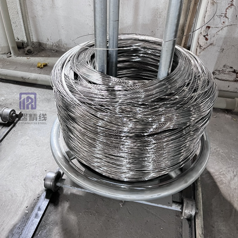 304 Bright Stainless Steel Metal Soft Galvanized Round Fencing Spring Wire
