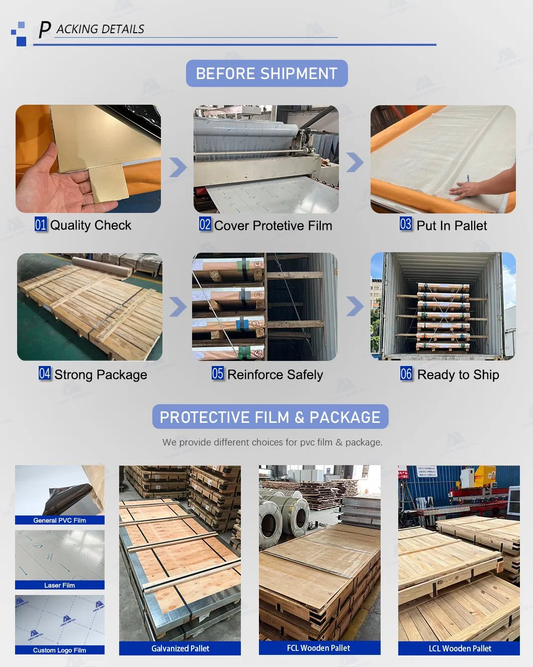 Packaging details