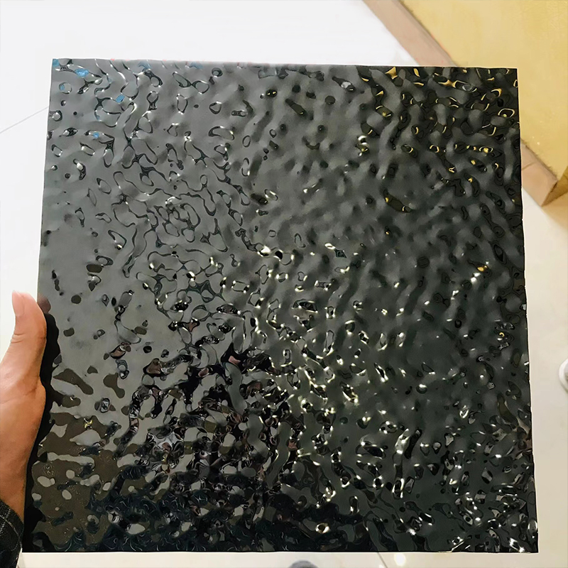 304 316 Mirror Water Wave Stamping Finish Water Ripple Stainless Steel Sheet