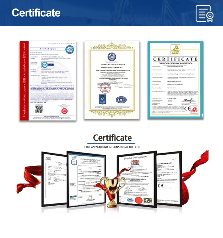 ISO CE Certificates