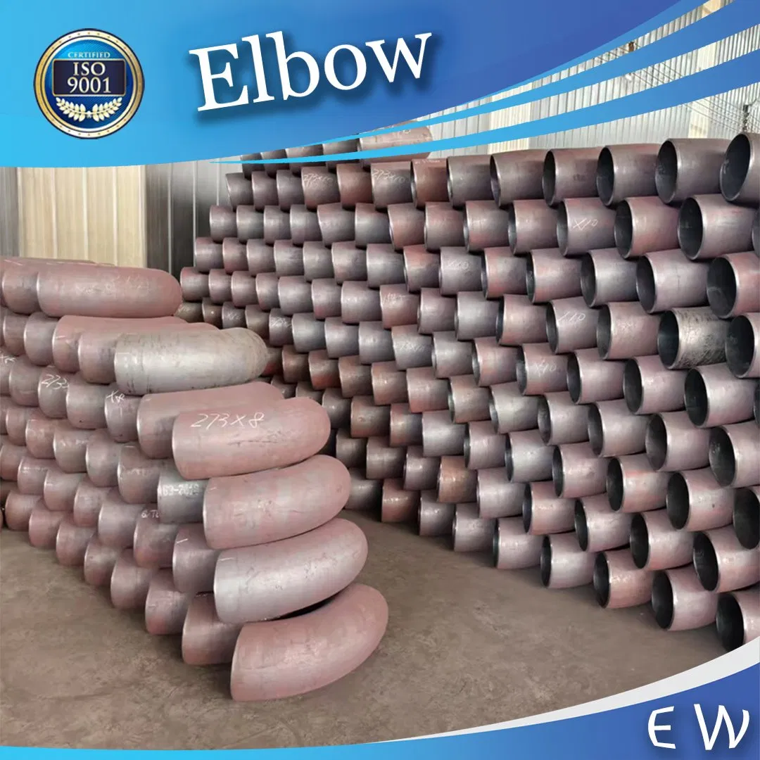 ASME B16.9 ASTM A234 Wpb 90 Degree Elbow/Pipe Fitting Elbow/Stainless Steel Elbow/Carbon Steel Elbow/ 45 Degree Elbow/ Welded Elbow/Seamless Elbow/Butt Weld Elb