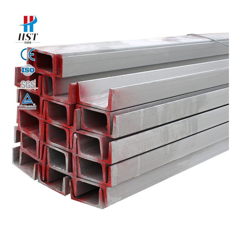 Wholesale Steel Channel Customized Sizes 304 Stainless Steel C Channel in Stock