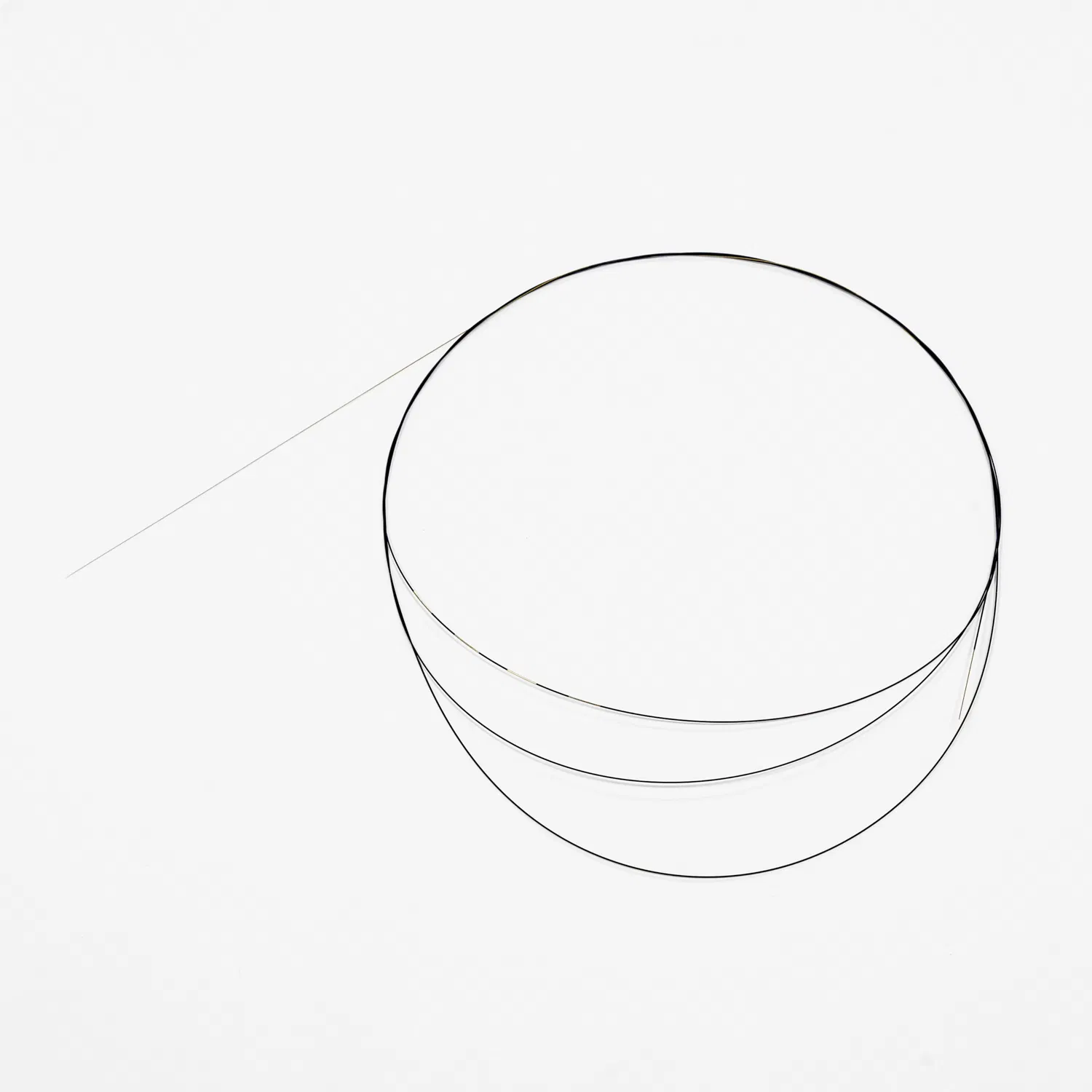 Straight and Round Medical Stainless Steel Single-Use Guide Wire with PTFE Coating and Granding Taper