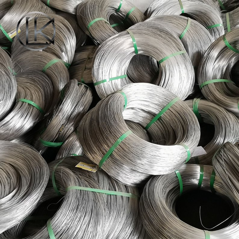 Manufacturer AISI 201/304/316 Stainless Steel Soft Hydrogen Annealed/Bright Drawn Spring Binding Wire Binding Wire for Industrial Factory Direct