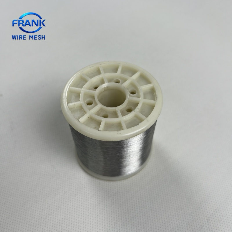 China Manufacturer 0.018mm 0.04mm 0.05mm AISI Ss 304 316 Filament Metallic Yarn Stainless Steel Micro Scourer Wire for Cut-Resistant Gloves/Industrial Use