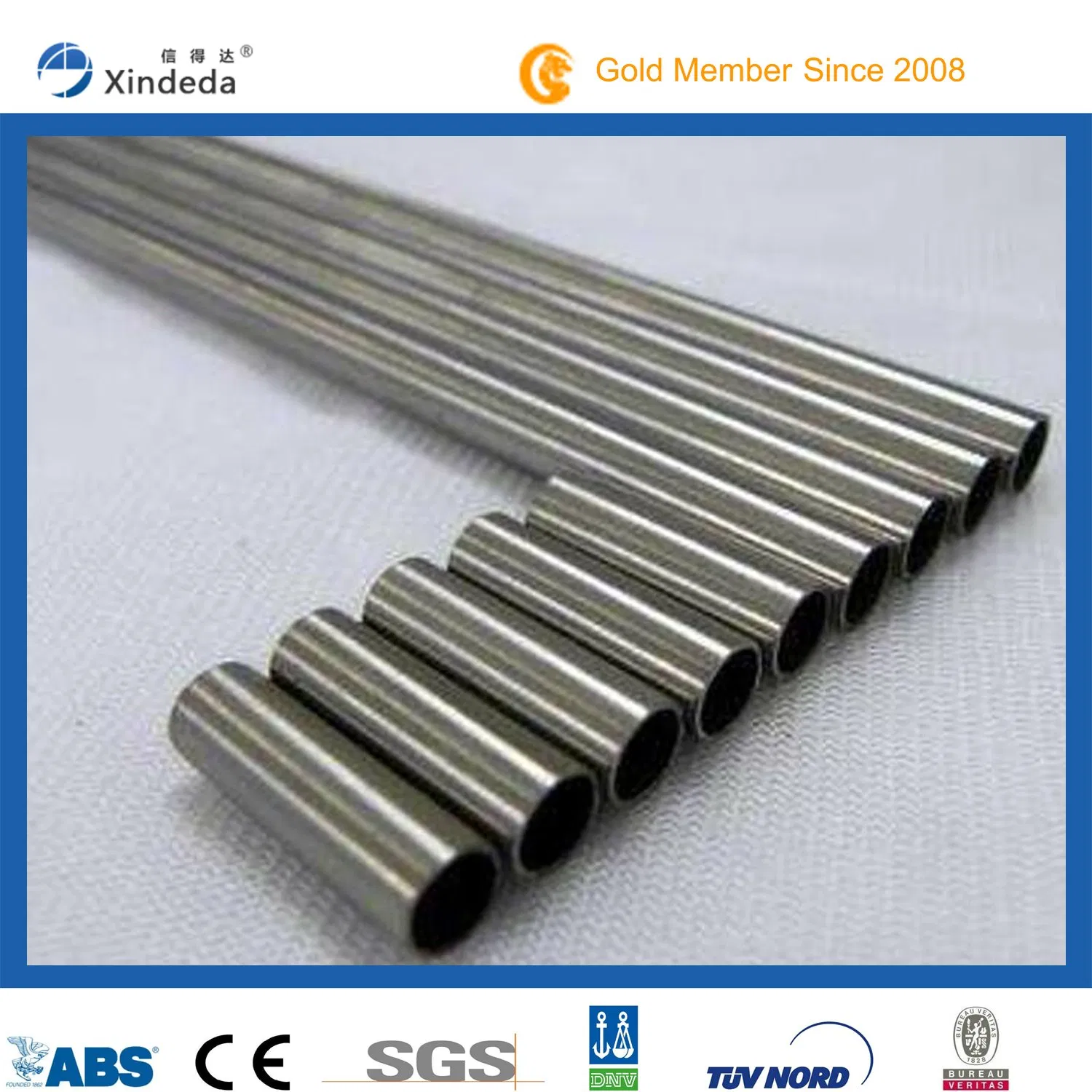 (316L 304L 316ln 310S 316ti 347H 310moln 1.4835 1.4845 1.4404 1.4301 1.4571) Stainless Steel Seamless Tube and Pipe