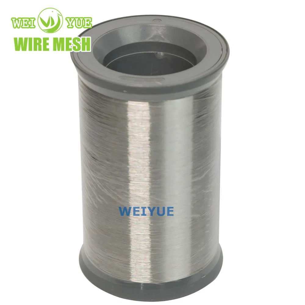 0.018-0.05mm 316L Cut-Resistant Stainless Steel Metal Textile Sewing Thread Wire
