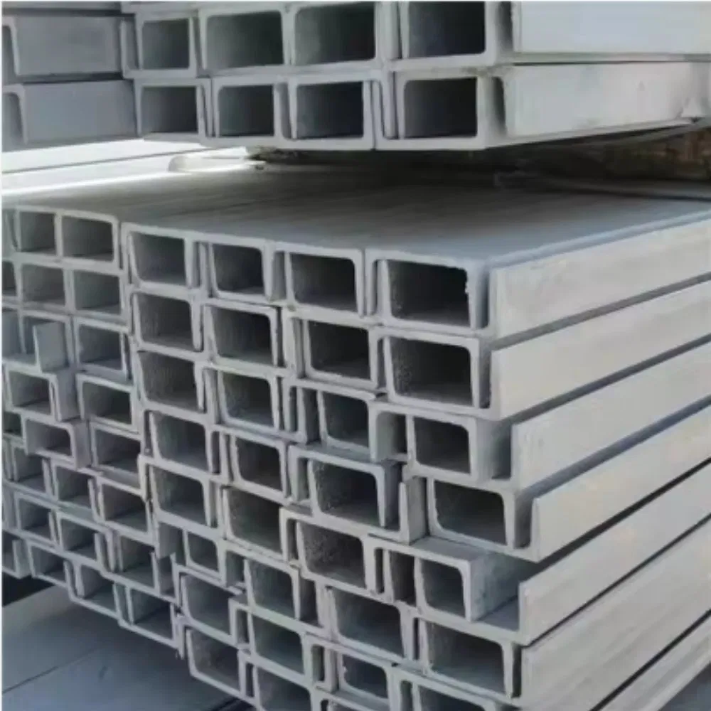 Decorative Perforated Cold Drawned Stainless Steel C Channel Hot DIP Galvanizing U Channel Traffic Sign Post Channel