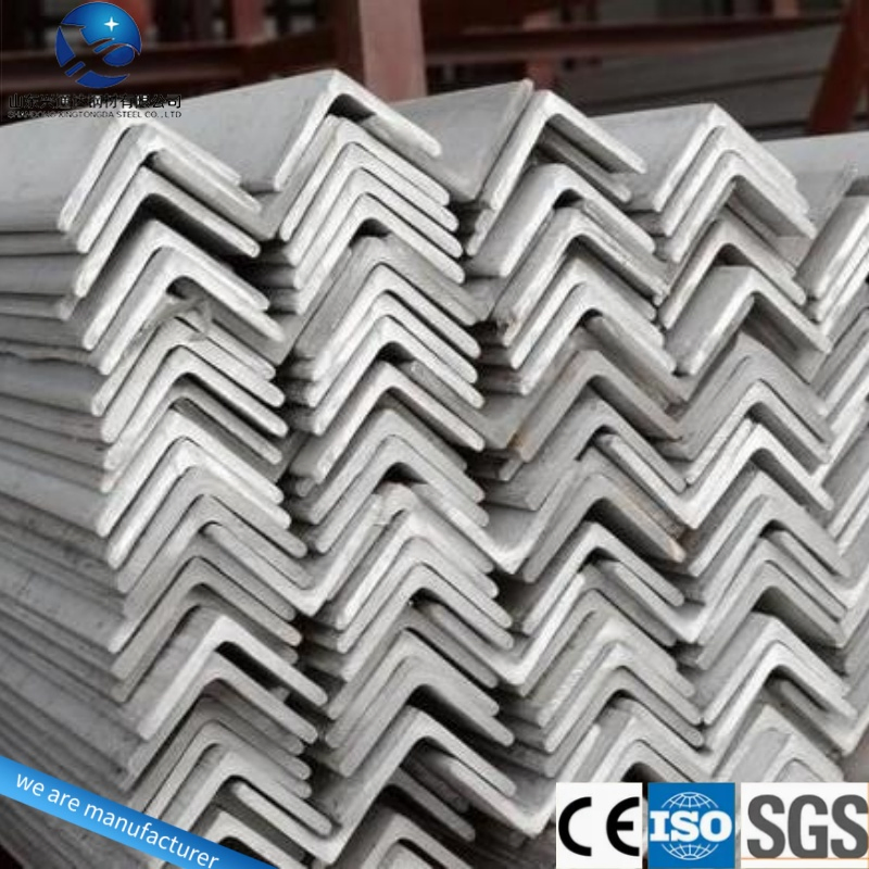 (CE/ISO/SGS) 201 240 304 316 321 310S 309S 430 2205 Stainless Steel Angles with Structural Density and High-Strength Attributes