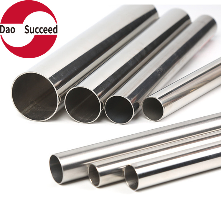 China Factory 304/316L En JIS ASTM Standard Stainless Steel Welded Pipe Tube
