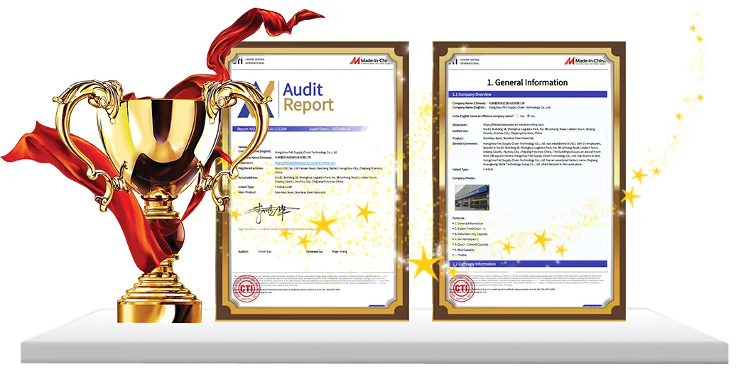 Product Quality Certification