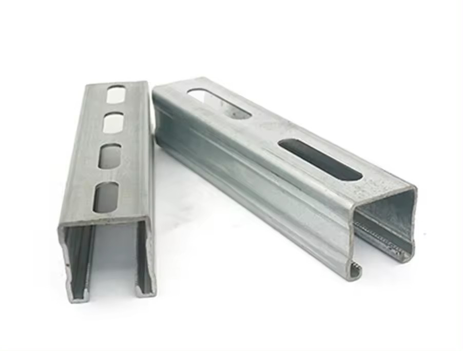 Stainless Steel Channels Steel Channels U Profil Unslotted Unistrut Perfil Canal C 40X20 Acero Strut 41X41 Rail