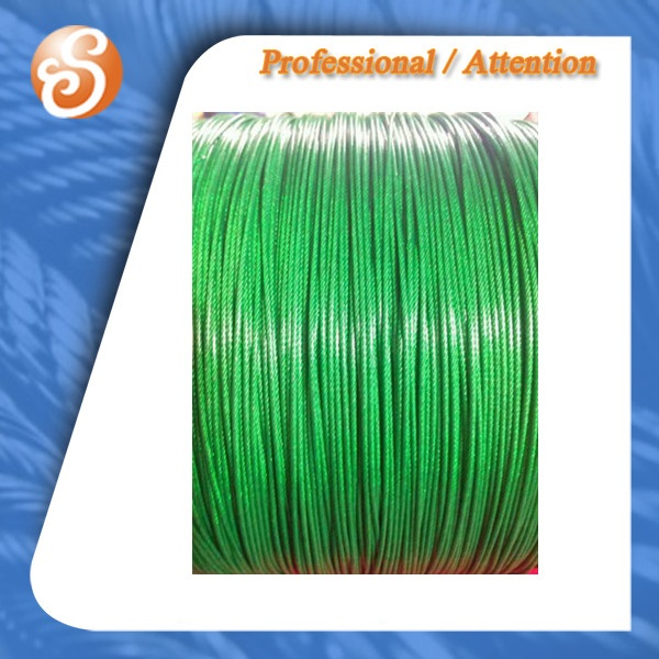 Premium Coated Stainless Steel Wire Rope Assembly 316/304