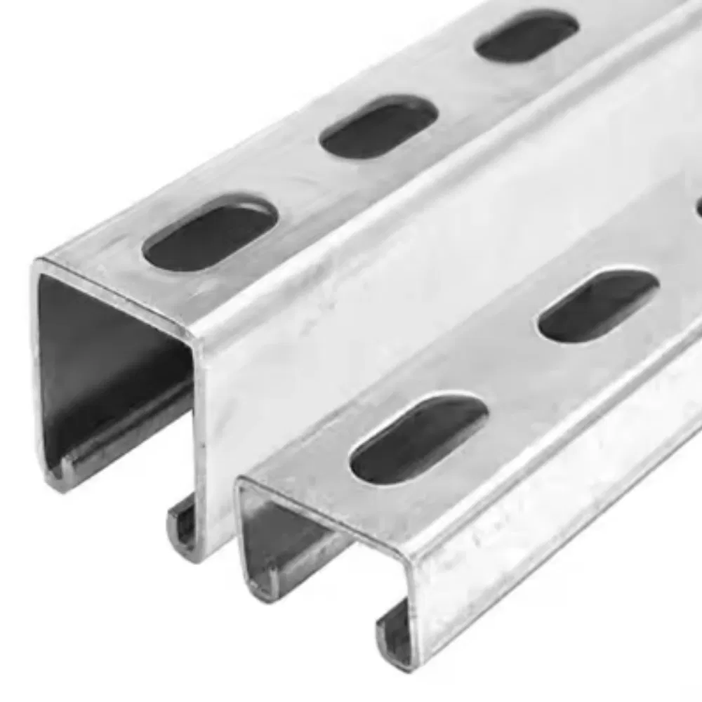 Decorative Perforated Cold Drawned Stainless Steel C Channel Hot DIP Galvanizing U Channel Traffic Sign Post Channel
