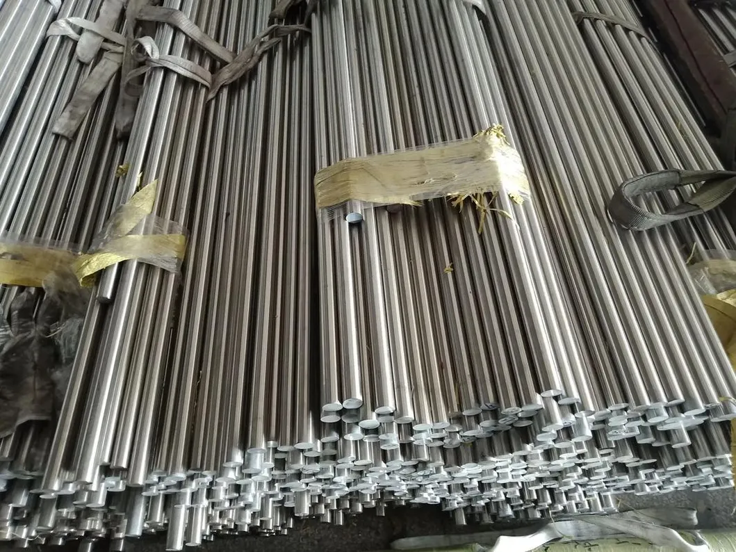 Steel Rod Stockpile