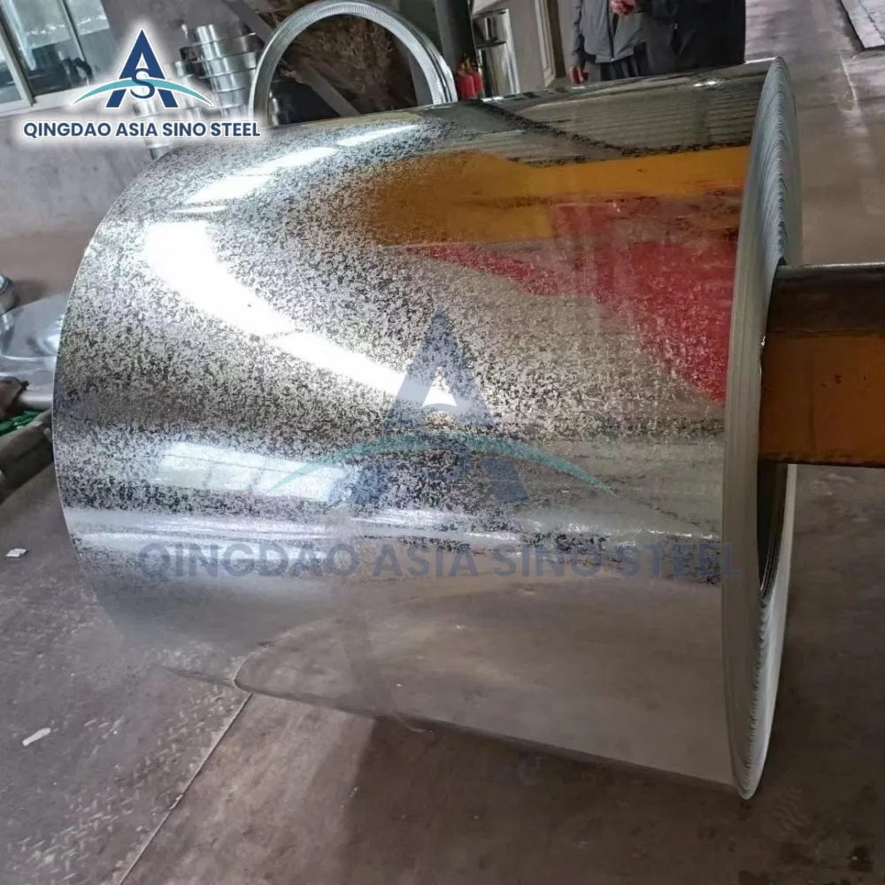 Regular Big Zero Spangle Stainless Building Material Zinc Coated Cold Rolled Hot Dipped Galvanized Gi Steel Coil