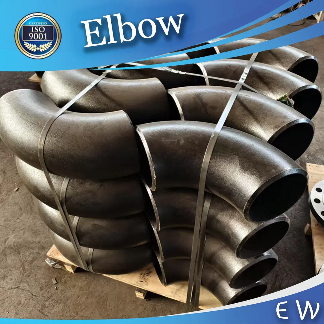 ASME B16.9 ASTM A234 Wpb 90 Degree Elbow/Pipe Fitting Elbow/Stainless Steel Elbow/Carbon Steel Elbow/ 45 Degree Elbow/ Welded Elbow/Seamless Elbow/Butt Weld Elb