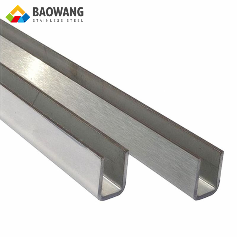 Ba/2b Surface Finished Polishing 304 Duplex 2205 Stainless Steel C Channel