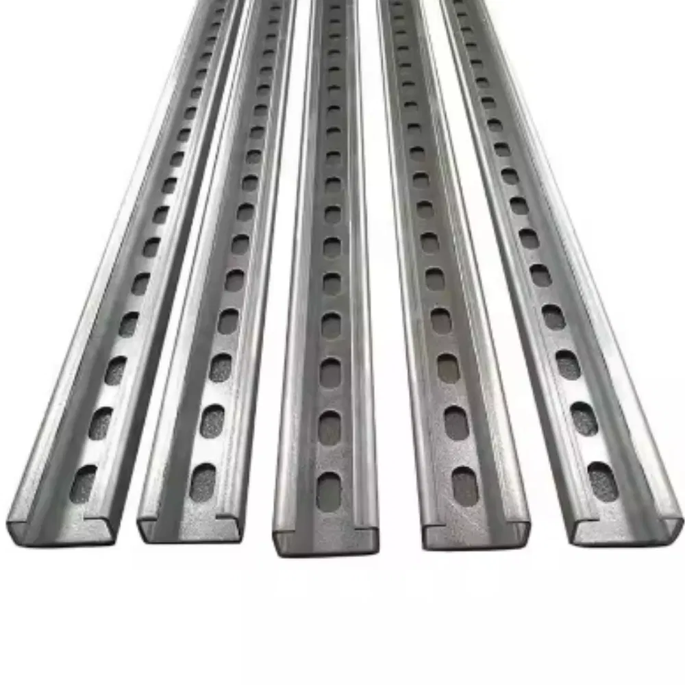 Decorative Perforated Cold Drawned Stainless Steel C Channel Hot DIP Galvanizing U Channel Traffic Sign Post Channel