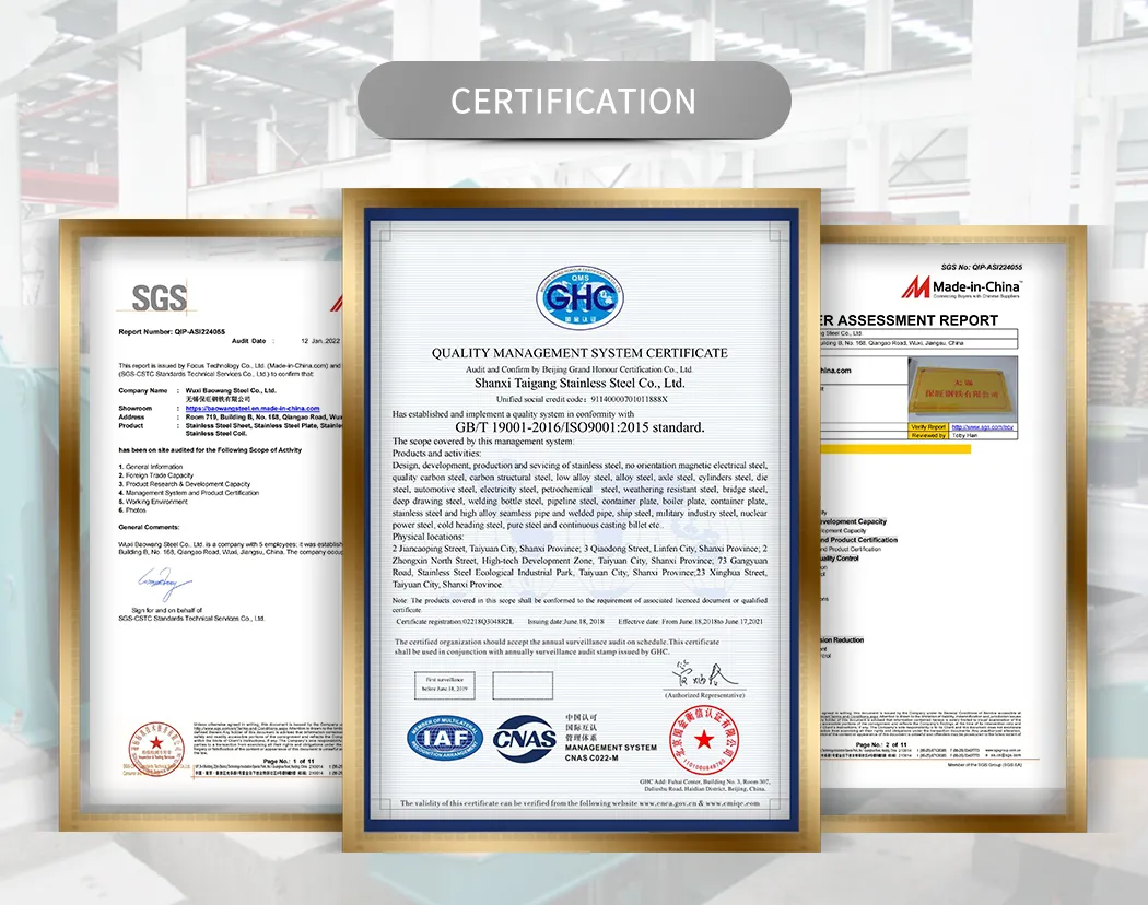 Product Certifications