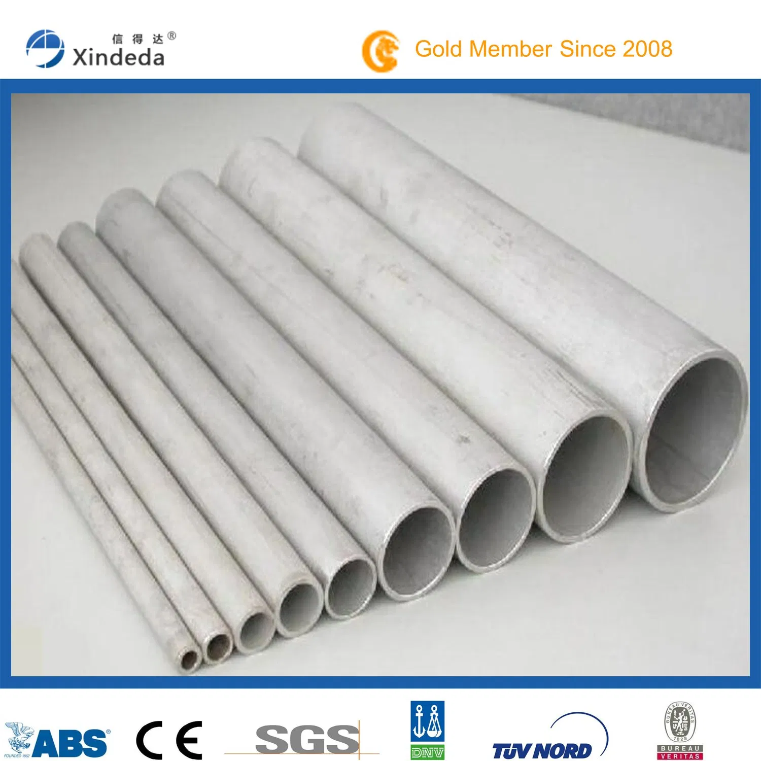 (316L 304L 316ln 310S 316ti 347H 310moln 1.4835 1.4845 1.4404 1.4301 1.4571) Stainless Steel Seamless Tube and Pipe
